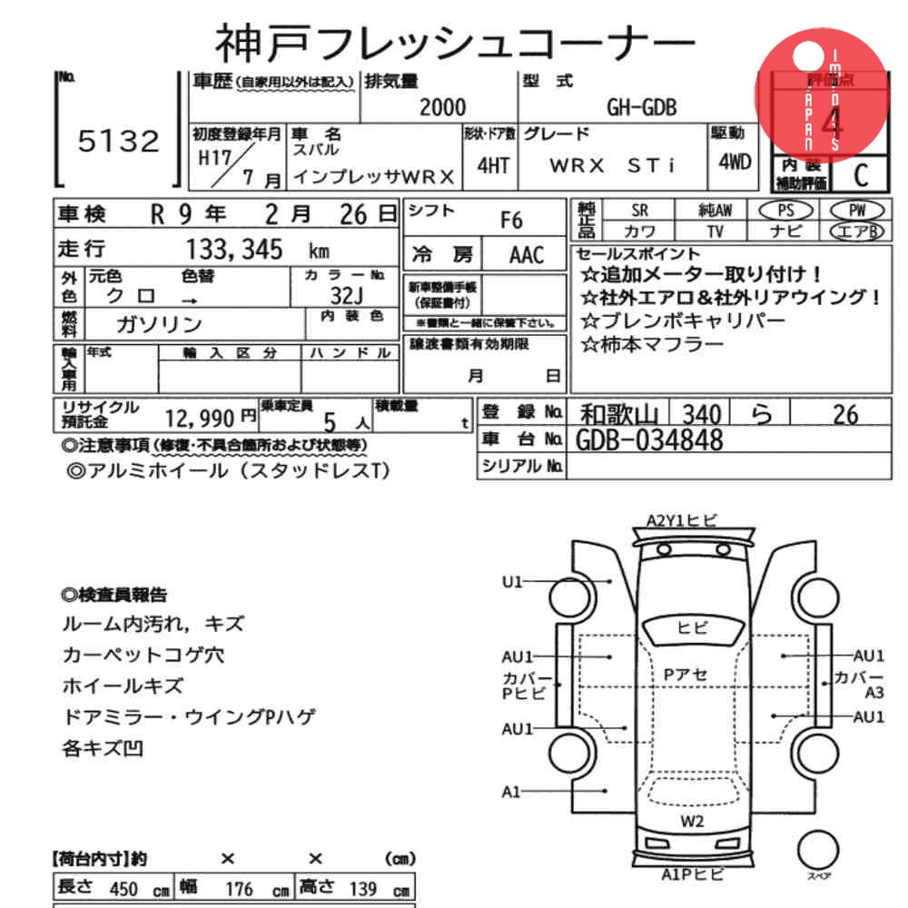 Auction Card