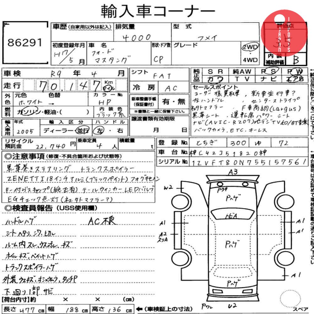 Auction Card