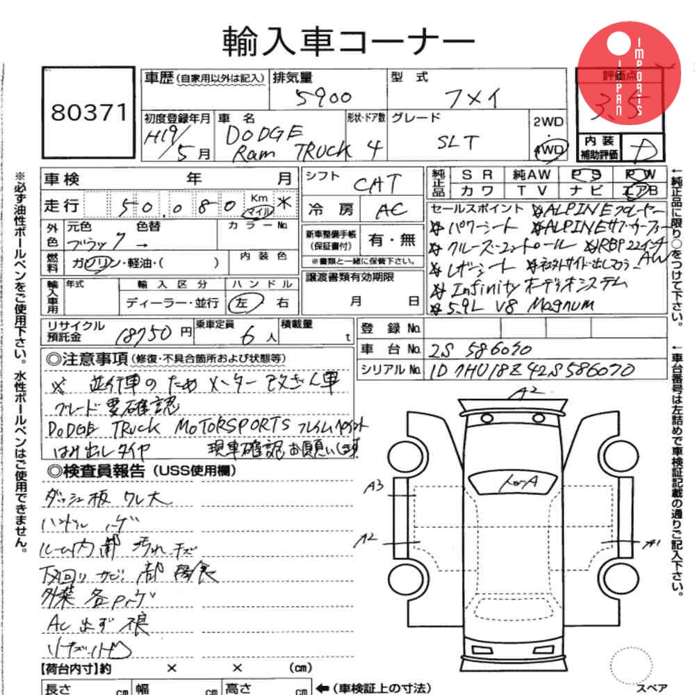 Auction Card