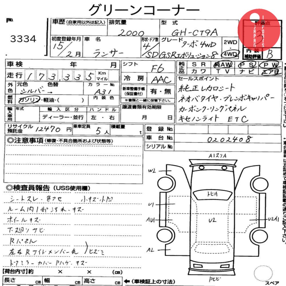 Auction Card
