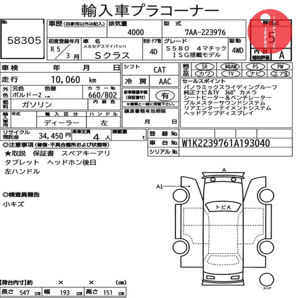 Auction Card