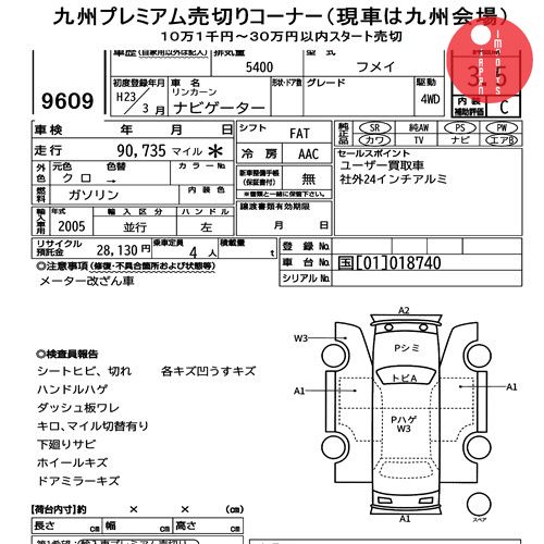 Auction Card