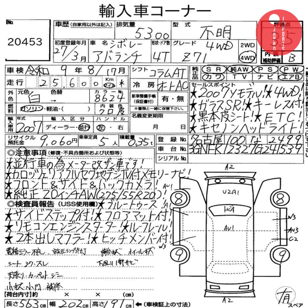 Auction Card