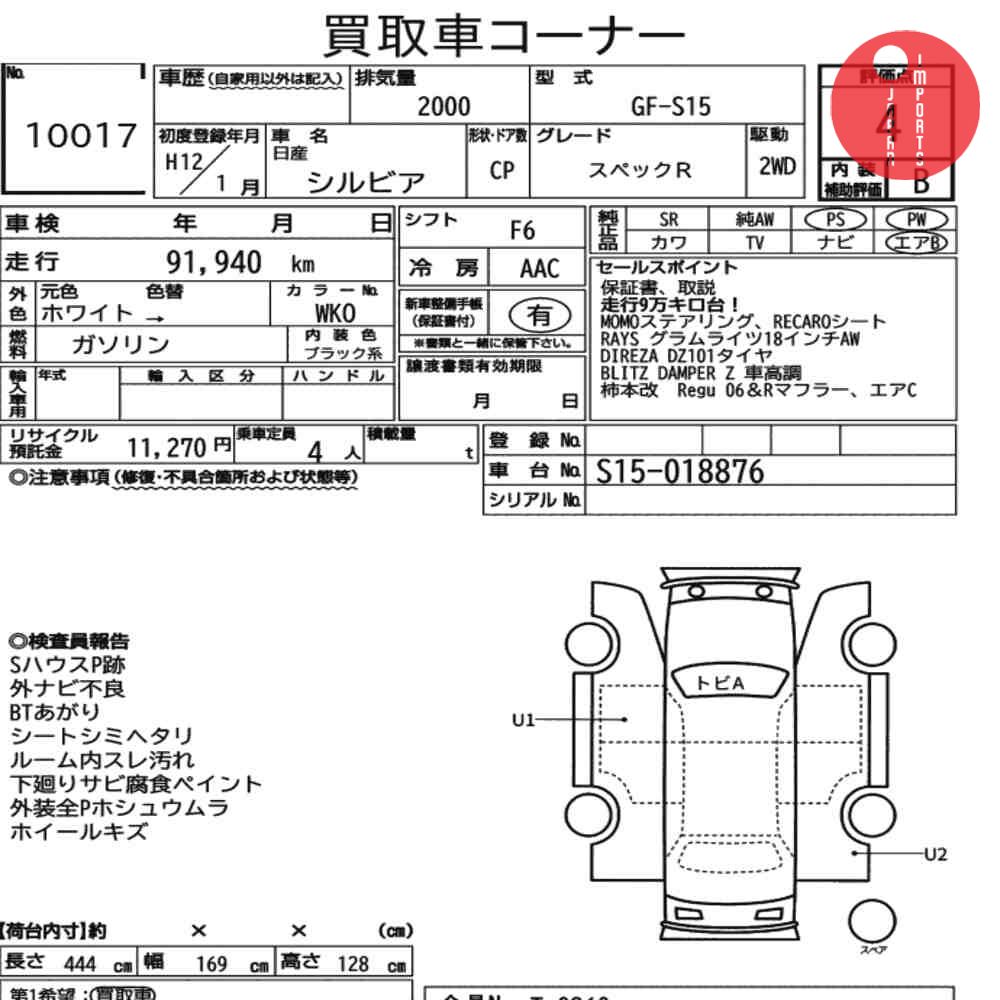 Auction Card