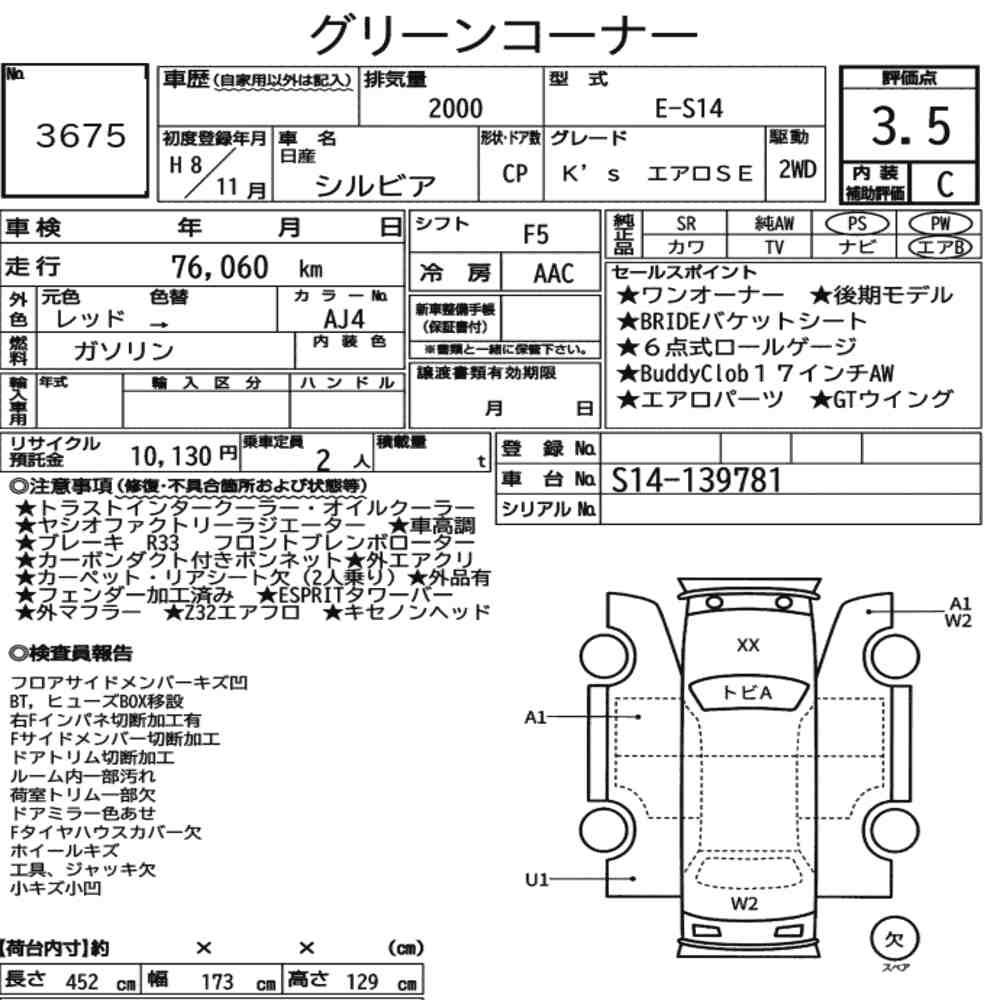 Auction Card