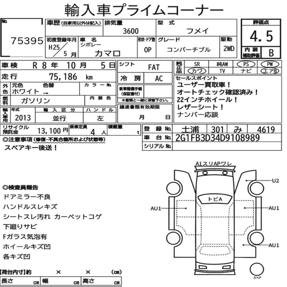 Auction Card