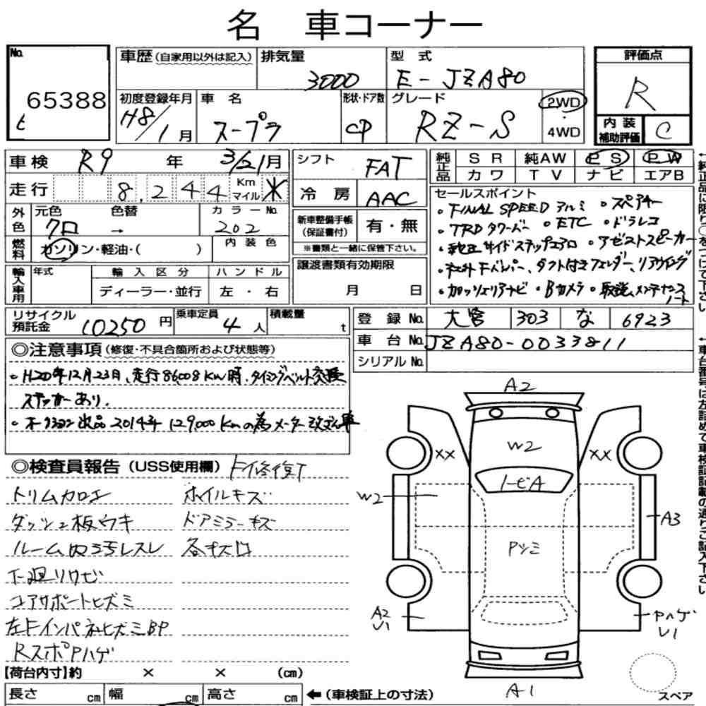 Auction Card