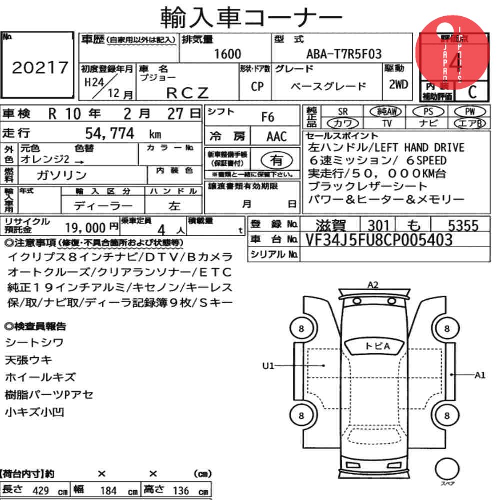 Auction Card
