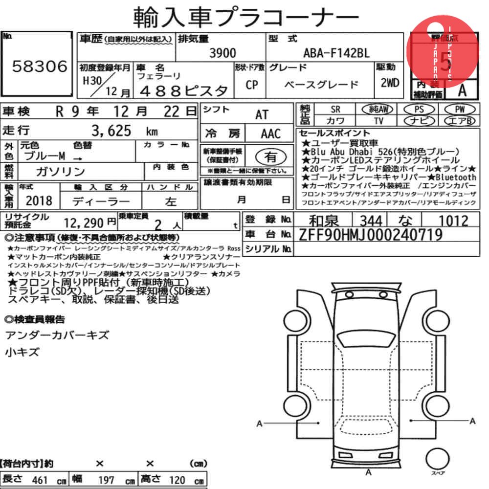 Auction Card