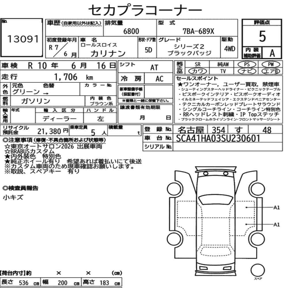 Auction Card
