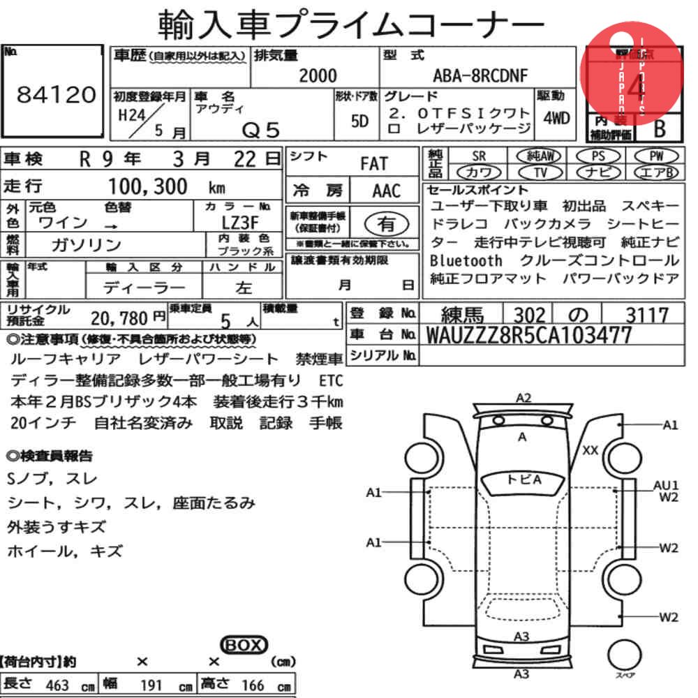 Auction Card