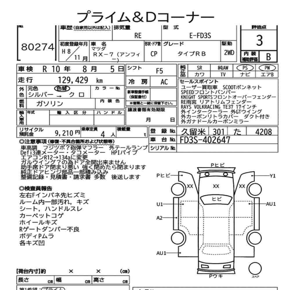 Auction Card