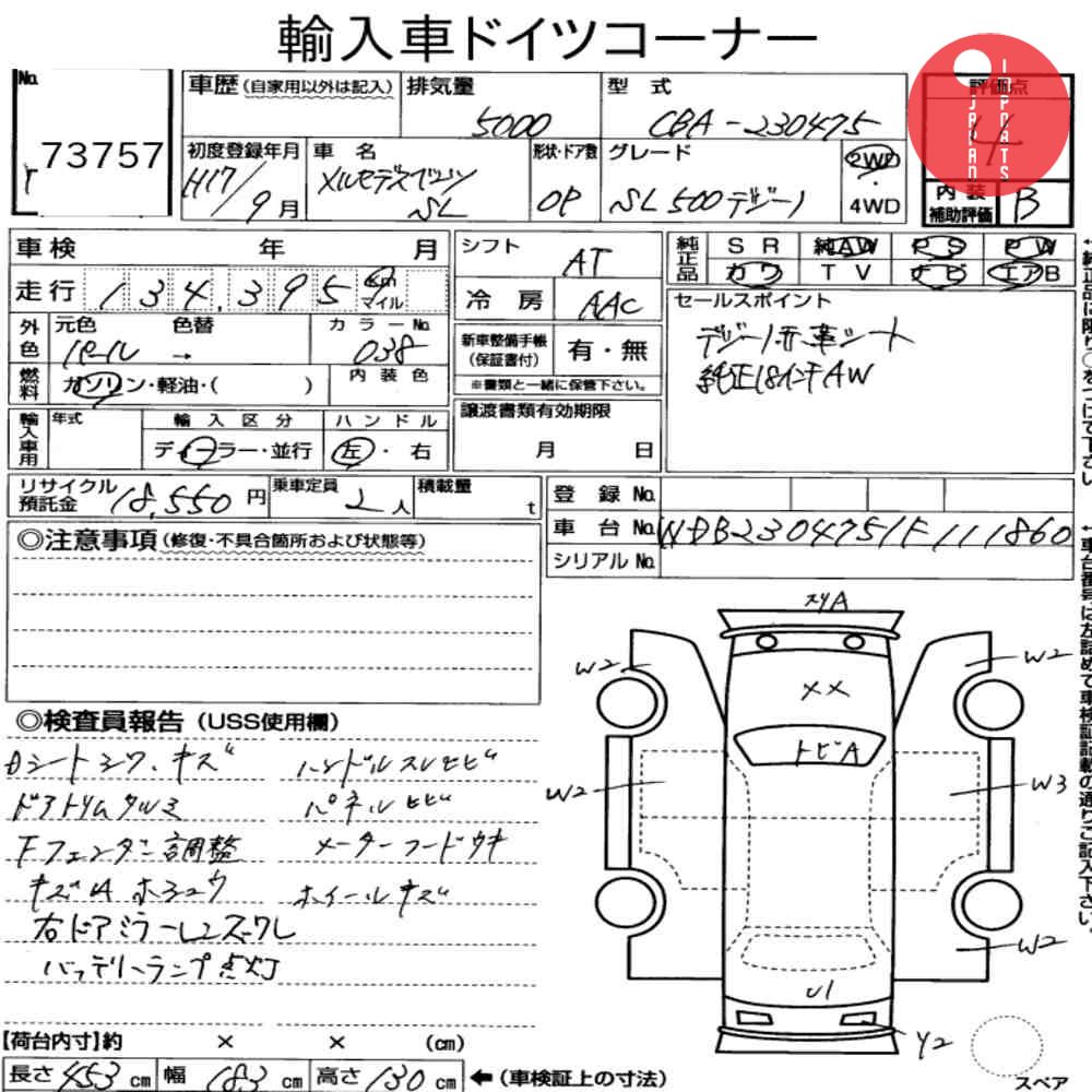 Auction Card