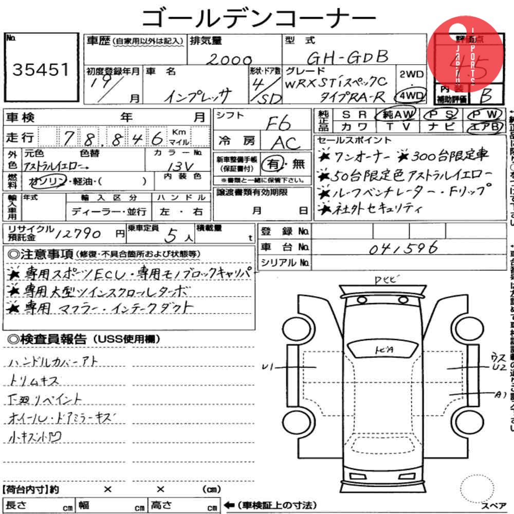 Auction Card