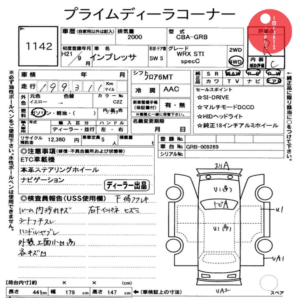 Auction Card