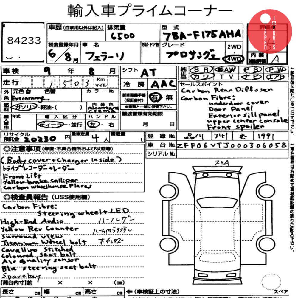 Auction Card
