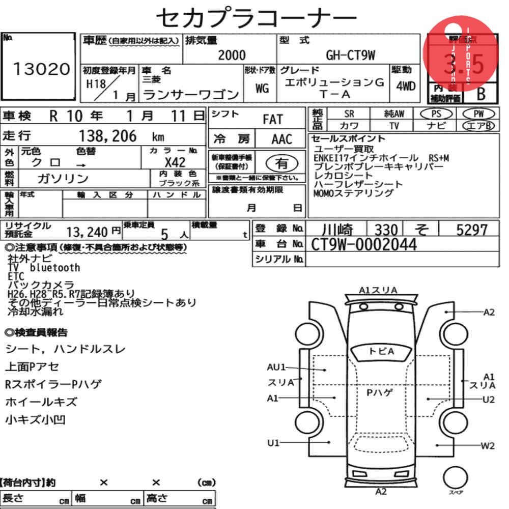 Auction Card