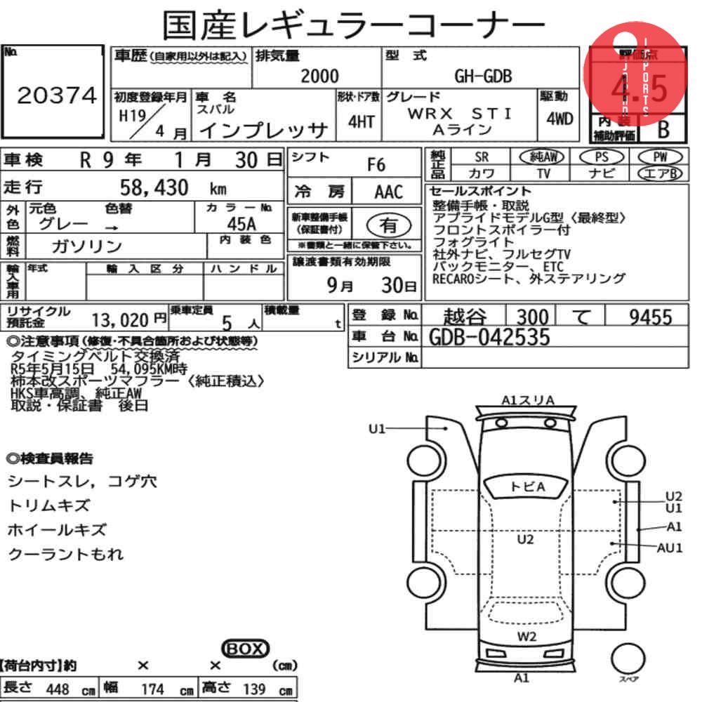 Auction Card