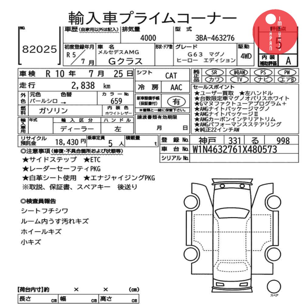 Auction Card