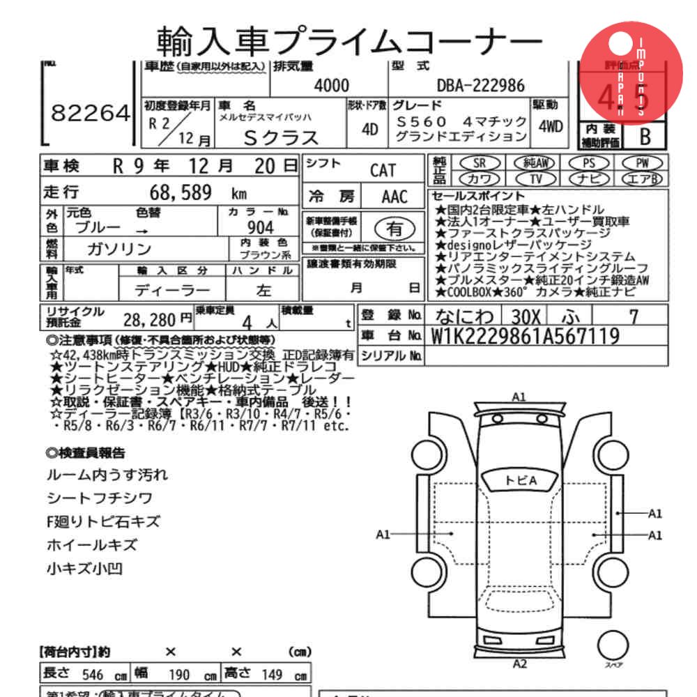 Auction Card