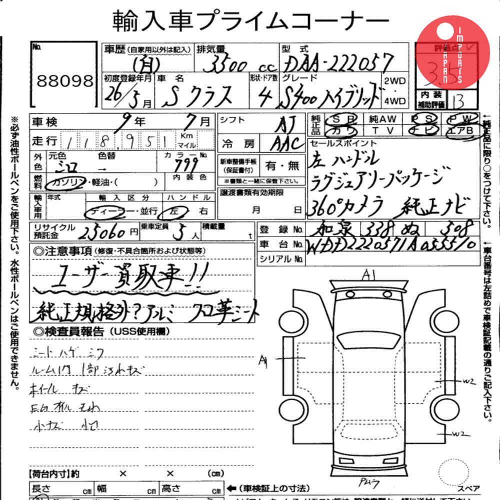 Auction Card