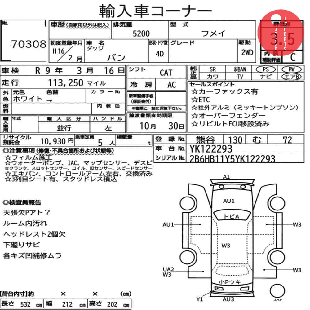 Auction Card