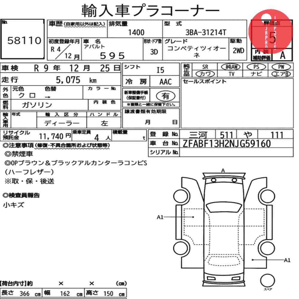 Auction Card