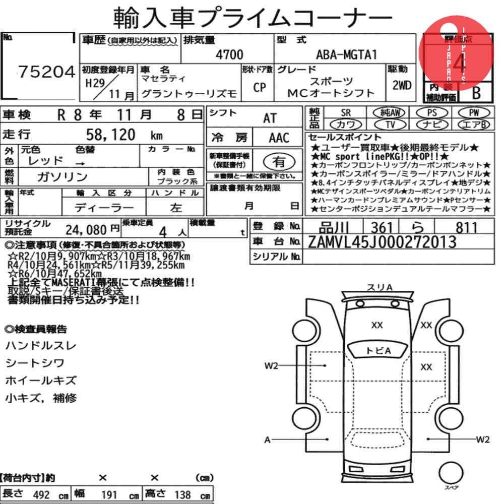 Auction Card