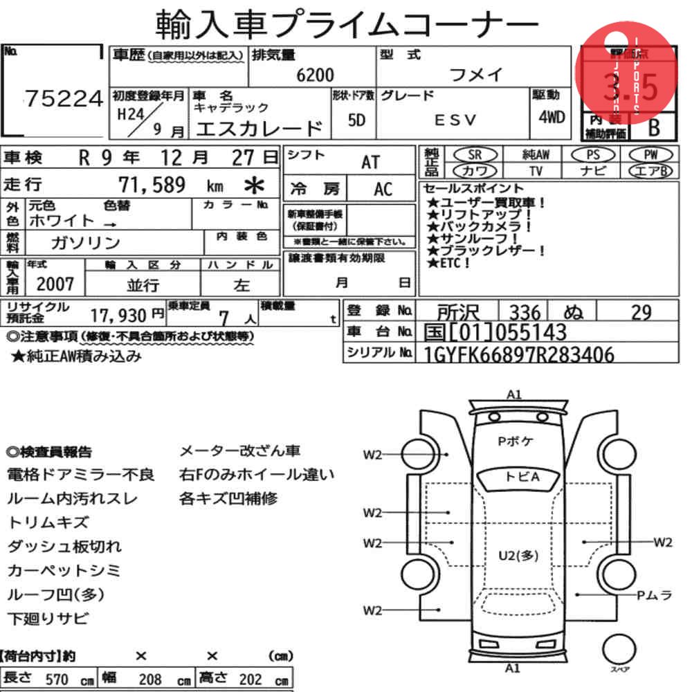 Auction Card