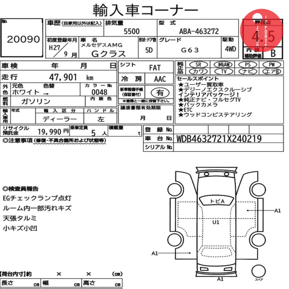 Auction Card