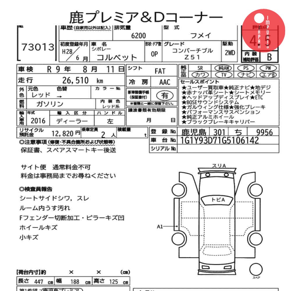 Auction Card