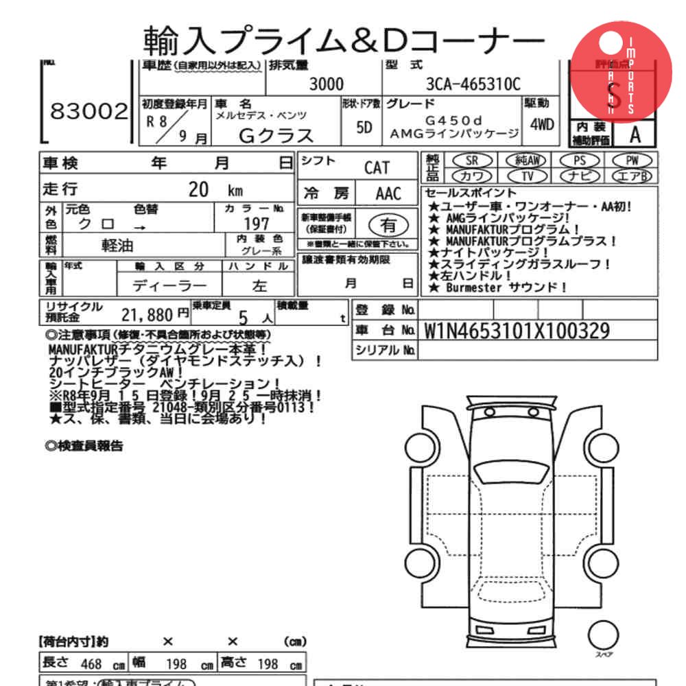 Auction Card