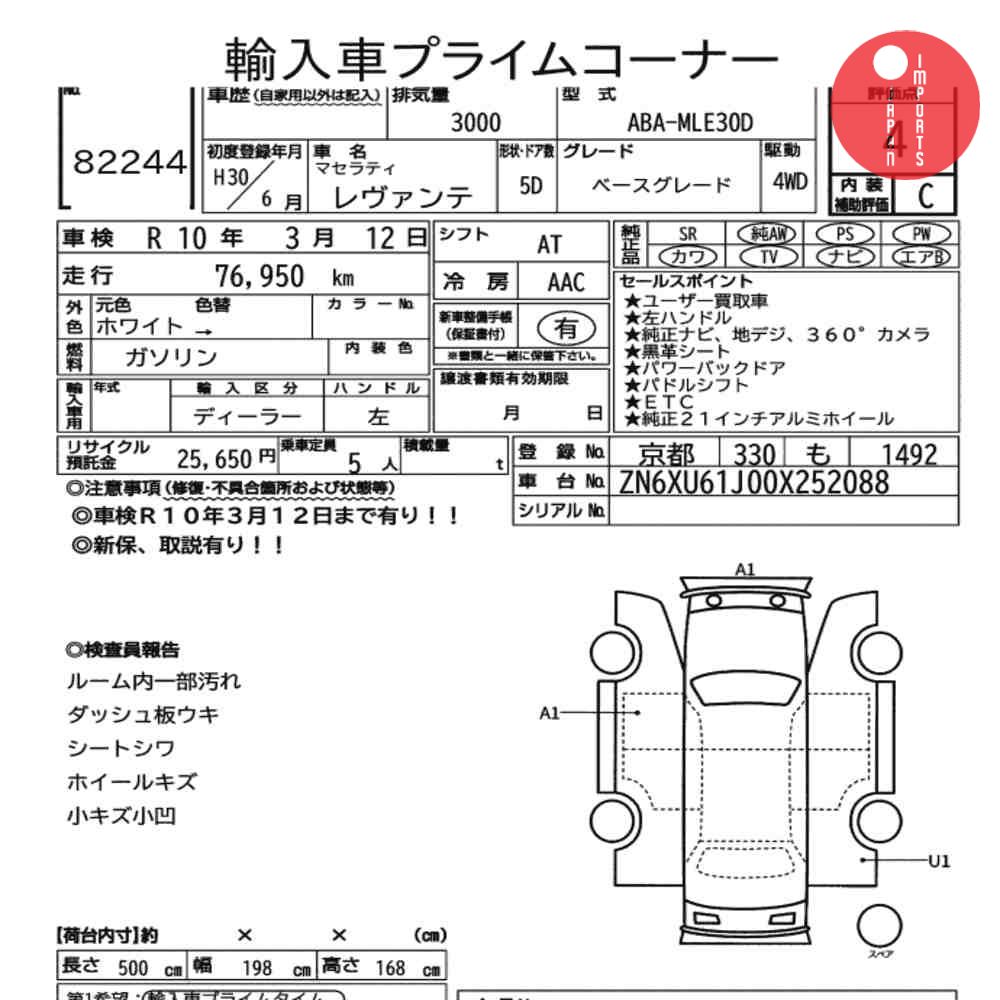 Auction Card