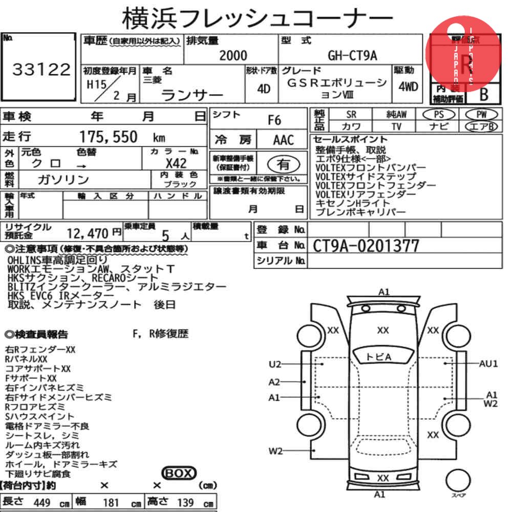 Auction Card