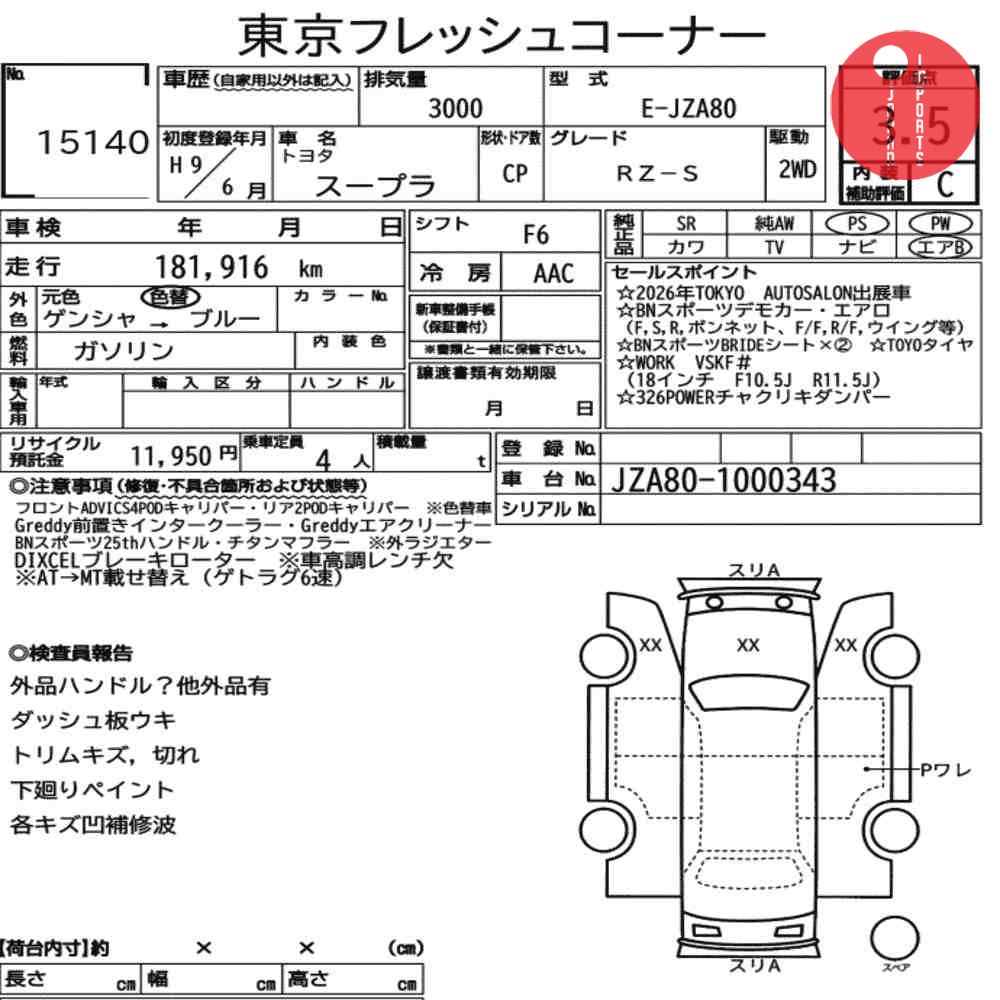 Auction Card