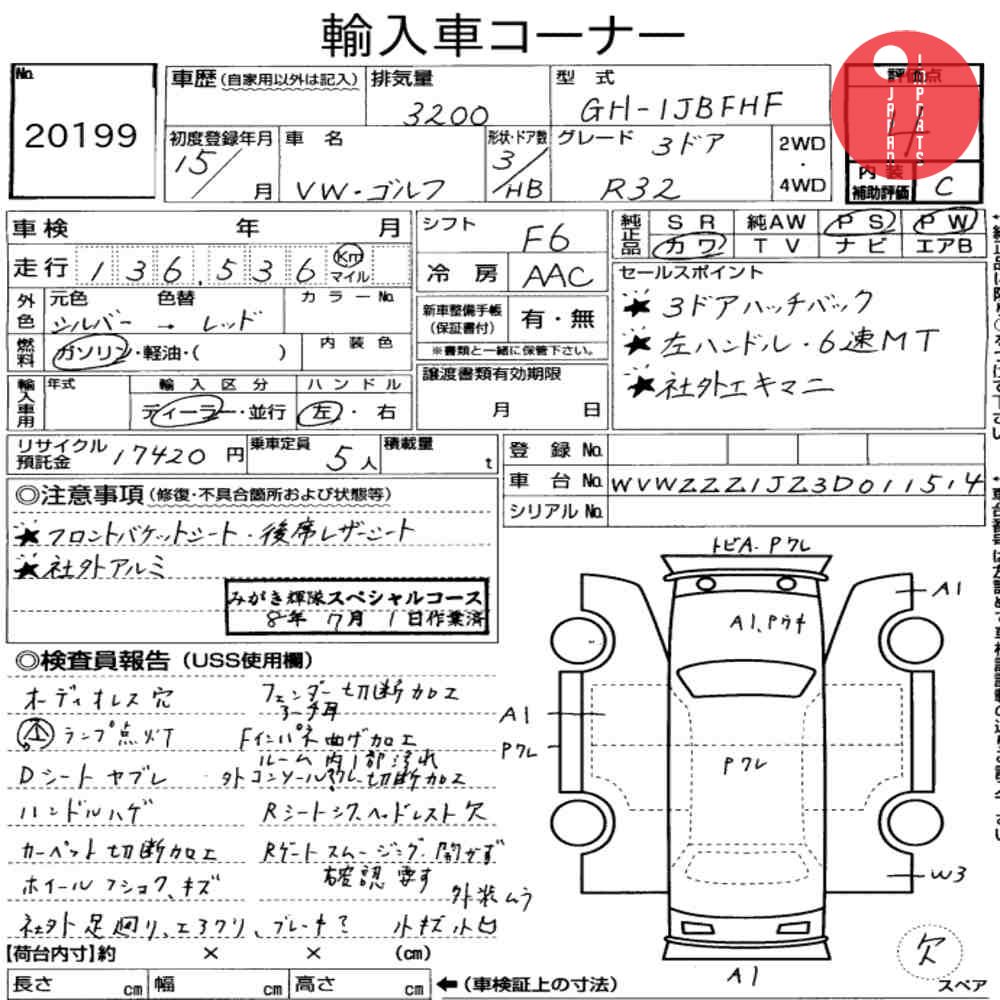 Auction Card