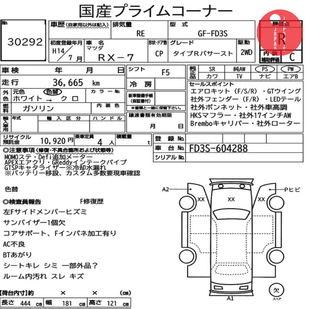 Auction Card