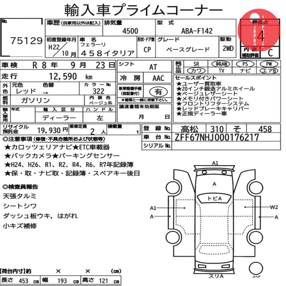 Auction Card
