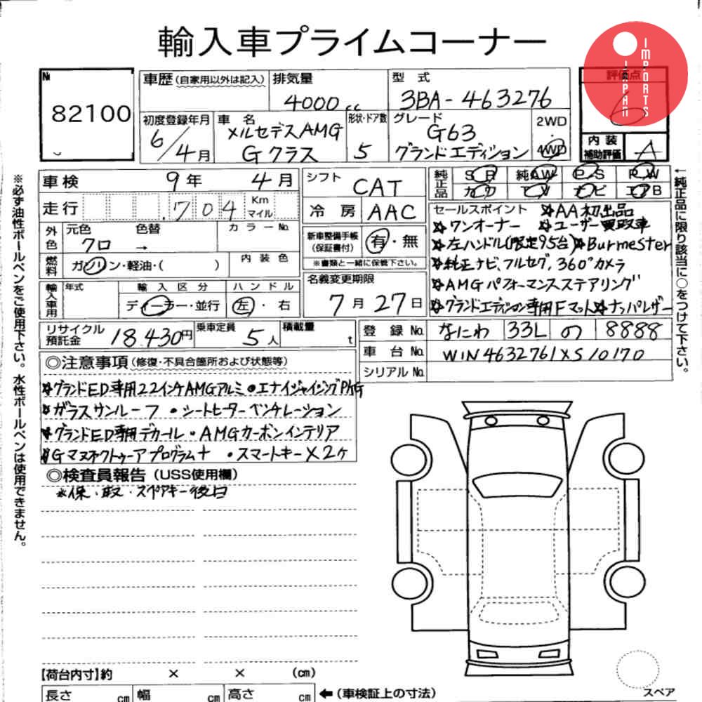 Auction Card