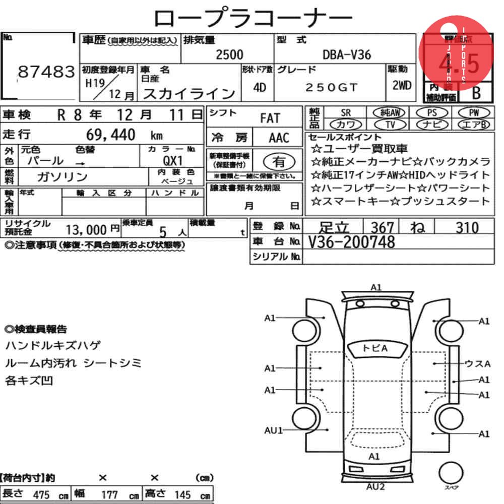 Auction Card