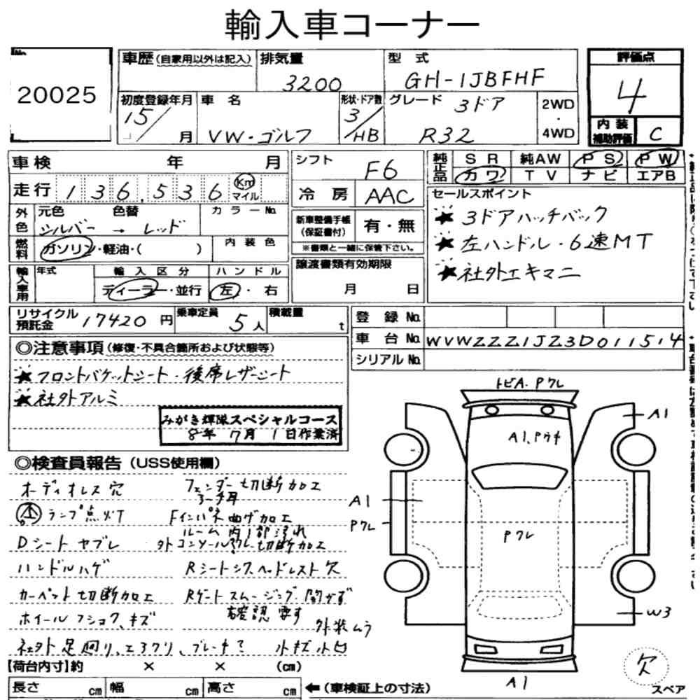 Auction Card