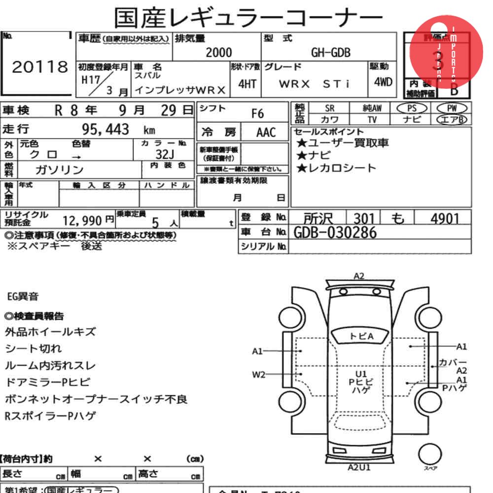 Auction Card