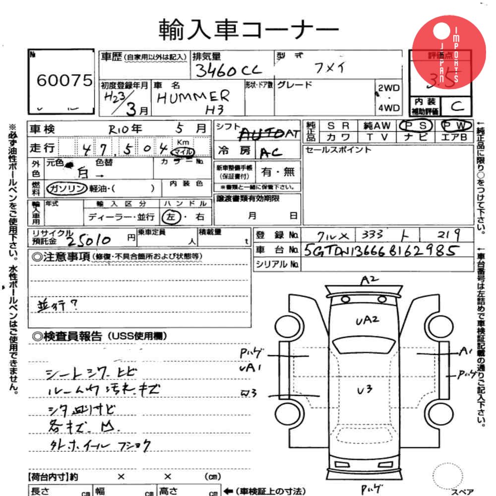 Auction Card