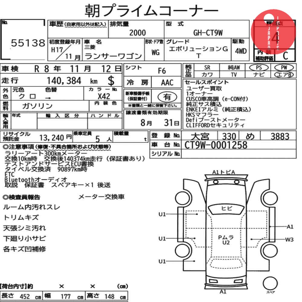 Auction Card