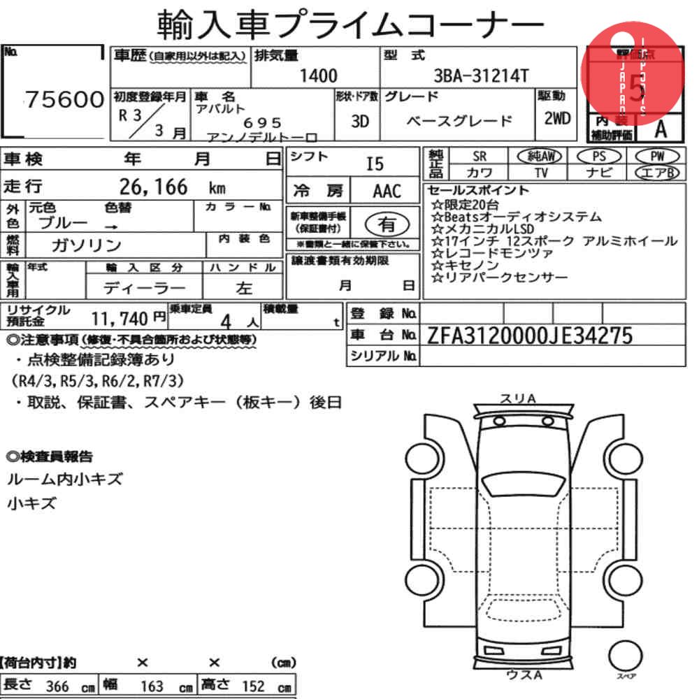 Auction Card