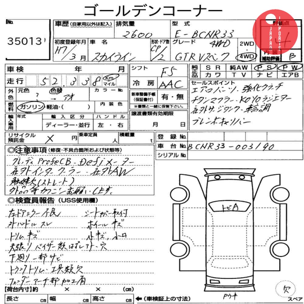 Auction Card