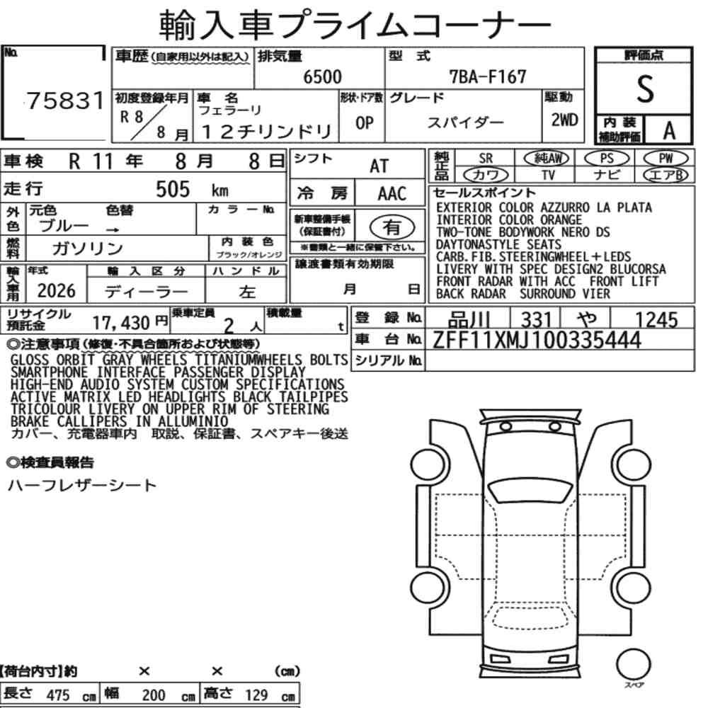 Auction Card