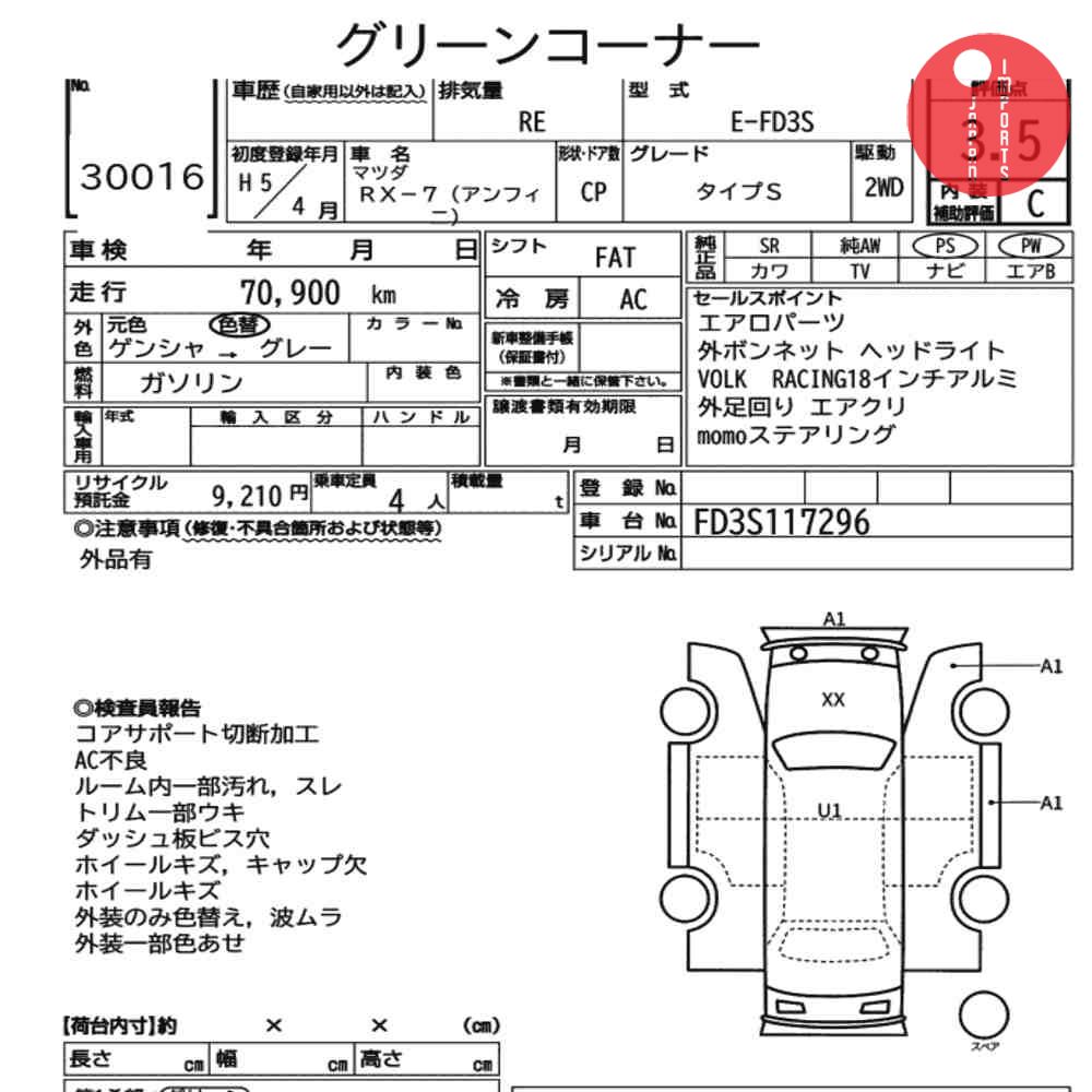 Auction Card