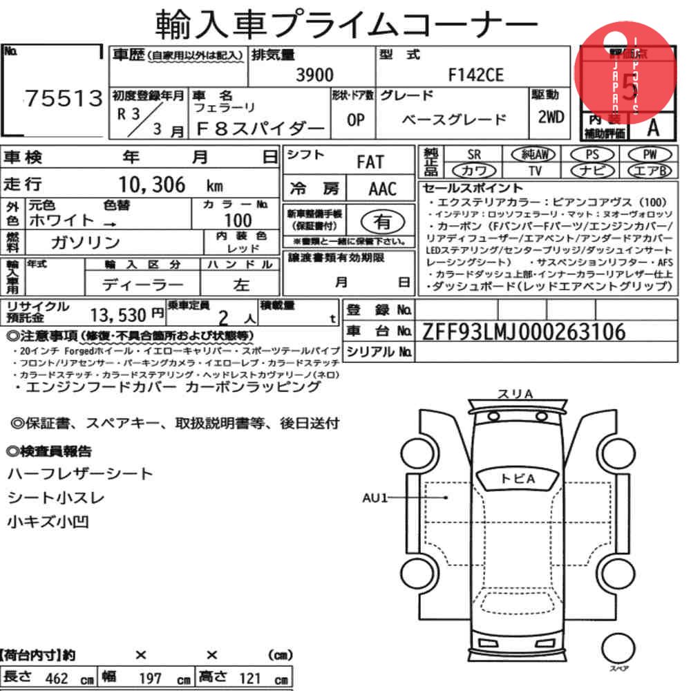 Auction Card