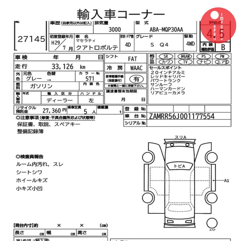 Auction Card